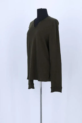 Pull Zadig & Voltaire Kaki en Laine