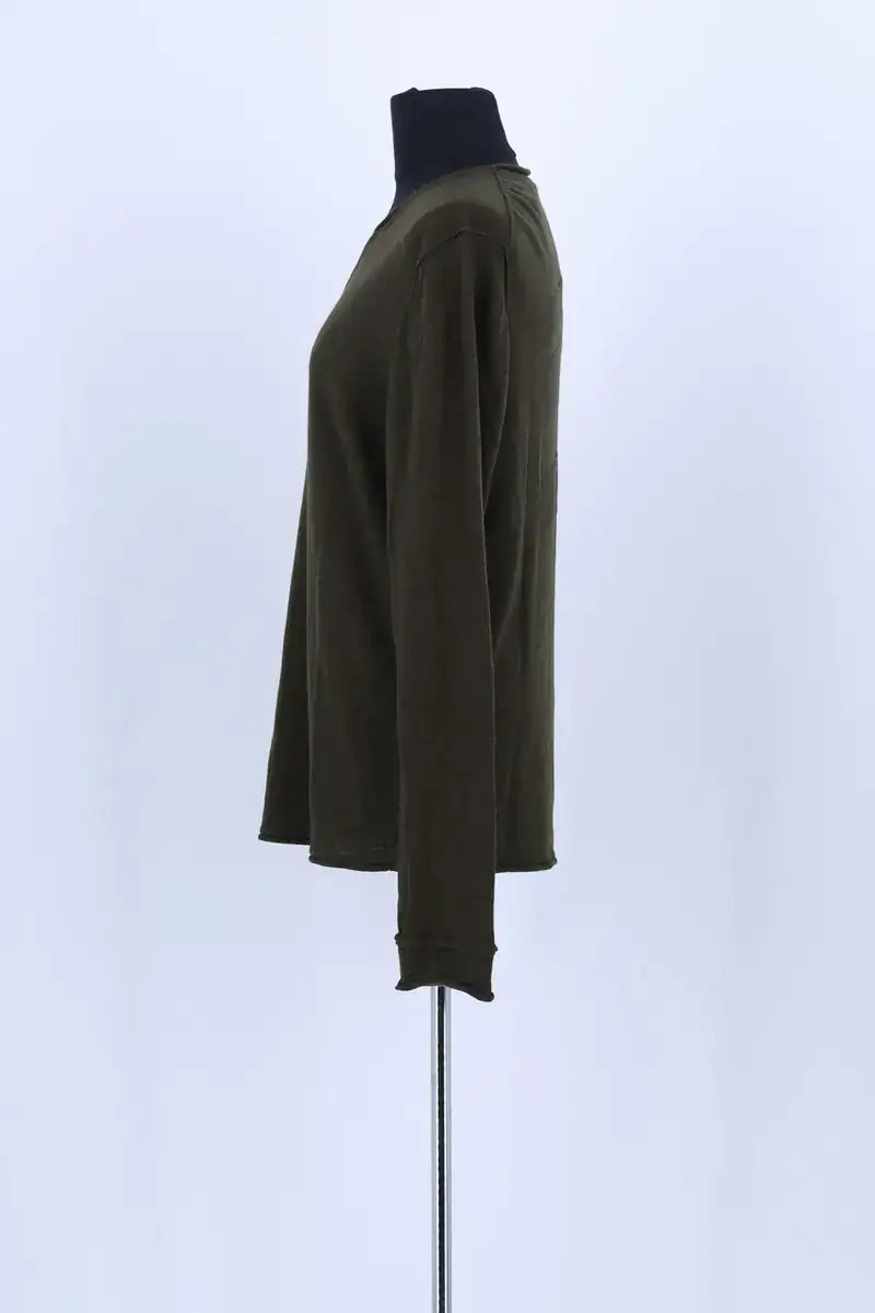 Pull Zadig & Voltaire Kaki en Laine