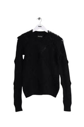 Pull Zadig & Voltaire Magot Noir en Laine, taille S - Seconde Main