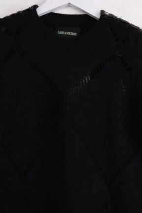 Pull Zadig & Voltaire Magot Noir en Laine