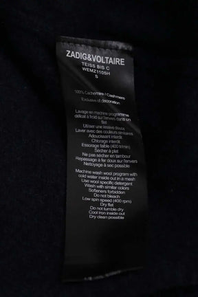 Pull Zadig & Voltaire Marine en Cachemire