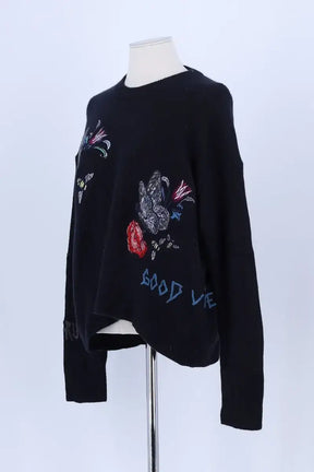Pull Zadig & Voltaire Marine en Cachemire
