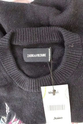 Pull Zadig & Voltaire Marine en Cachemire