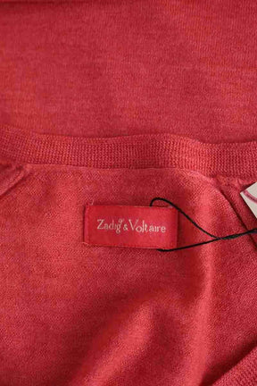 Pull Zadig & Voltaire Marna Rose en Laine