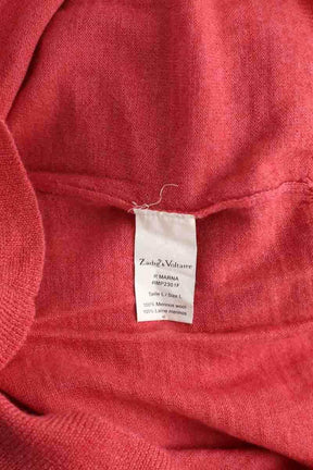 Pull Zadig & Voltaire Marna Rose en Laine