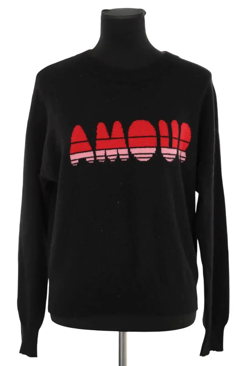 Pull Zadig & Voltaire Noir en Cachemire, taille S - Seconde Main
