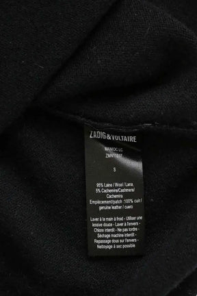 Pull Zadig & Voltaire Noir en Laine