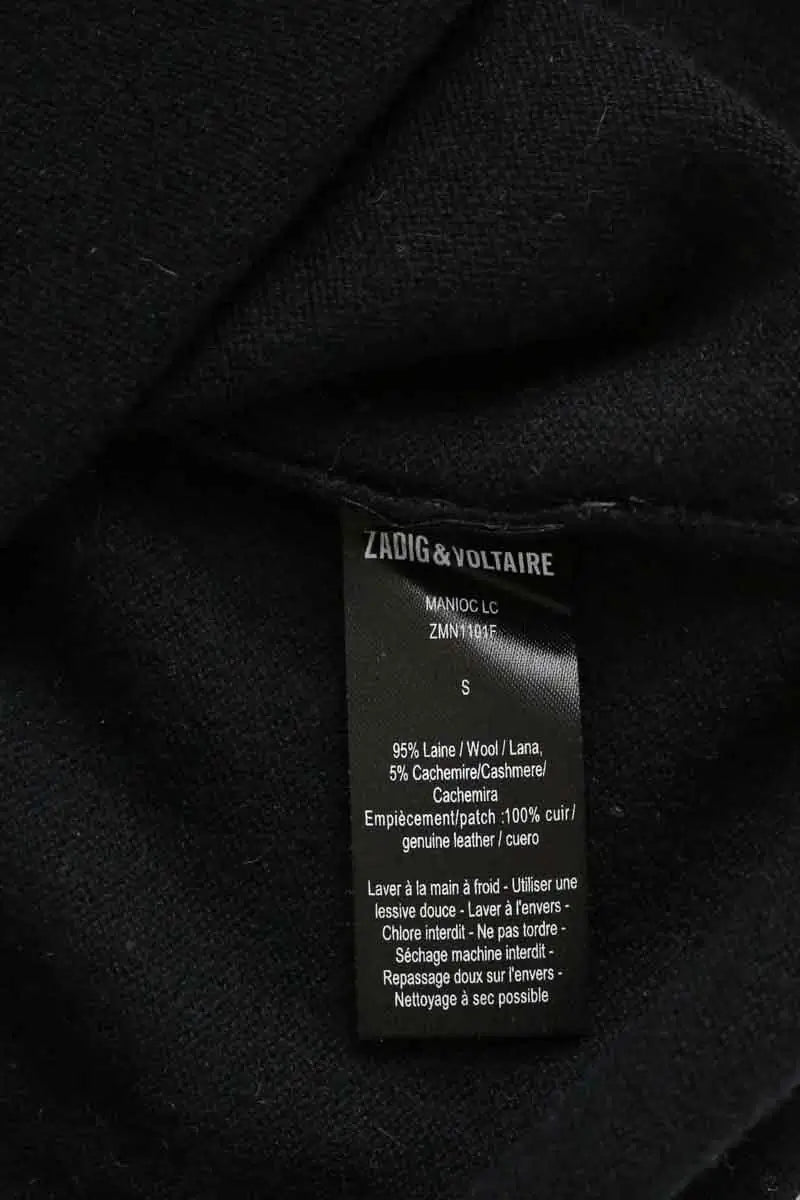Pull Zadig & Voltaire Noir en Laine