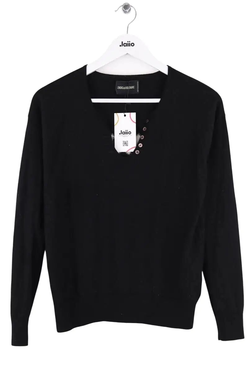 Pull Zadig & Voltaire Noir en Laine, taille XS - Seconde Main
