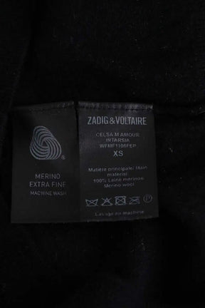 Pull Zadig & Voltaire Noir en Laine