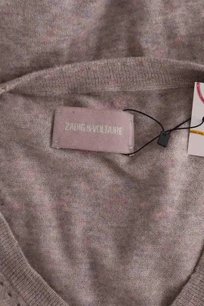 Pull Zadig & Voltaire Violet en Cachemire