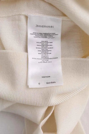 Pull Zimmermann Beige en Laine