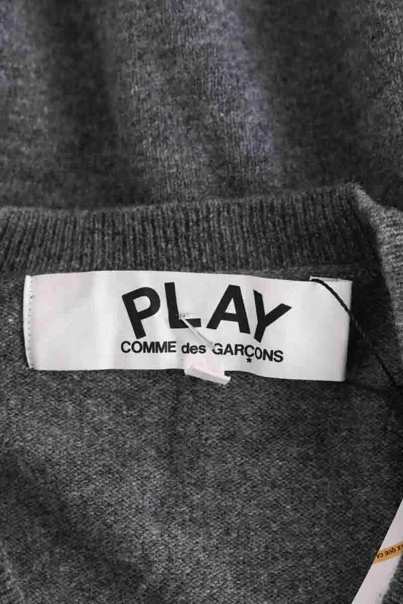 Pull Comme Des Garçons Gris en Laine