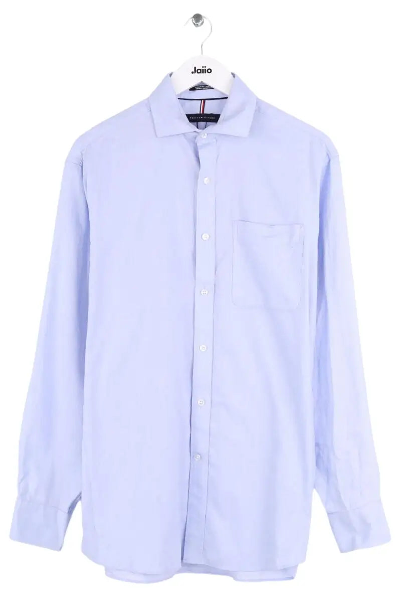 Chemise Tommy Hilfiger Bleu en Coton, taille M - Seconde Main
