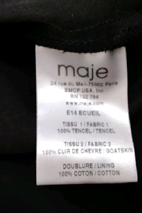 Robe Maje  Noir