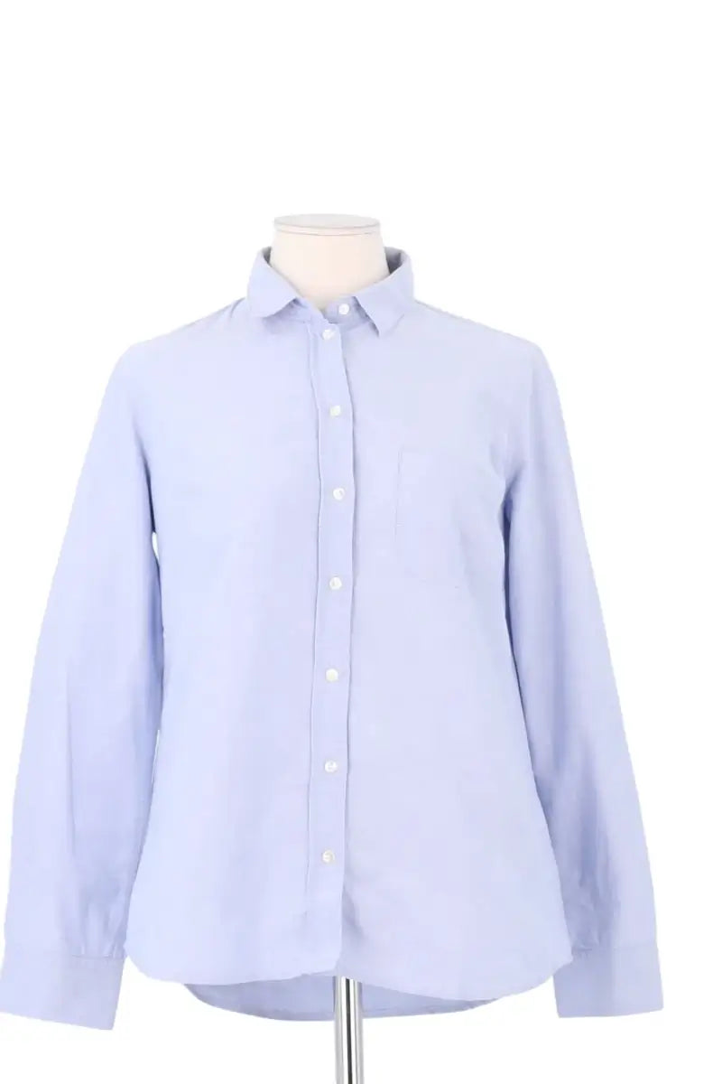 Chemise Sézane Bleu en Coton, taille M - Seconde Main