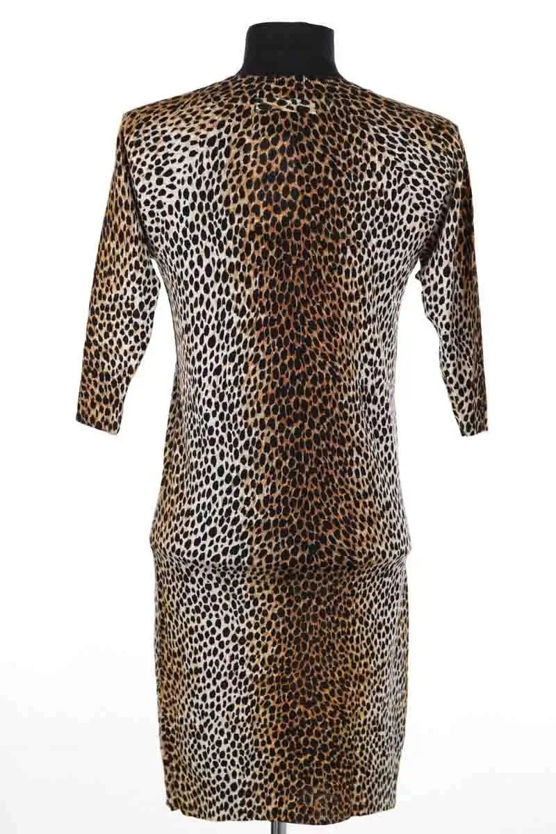 Robe Dolce & Gabbana Marron en Laine