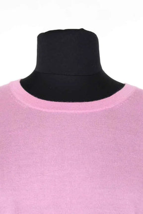 T-shirt Eric Bompard Rose en Cachemire