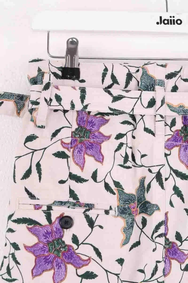Mini jupe Isabel Marant Roani Multicolore en Coton