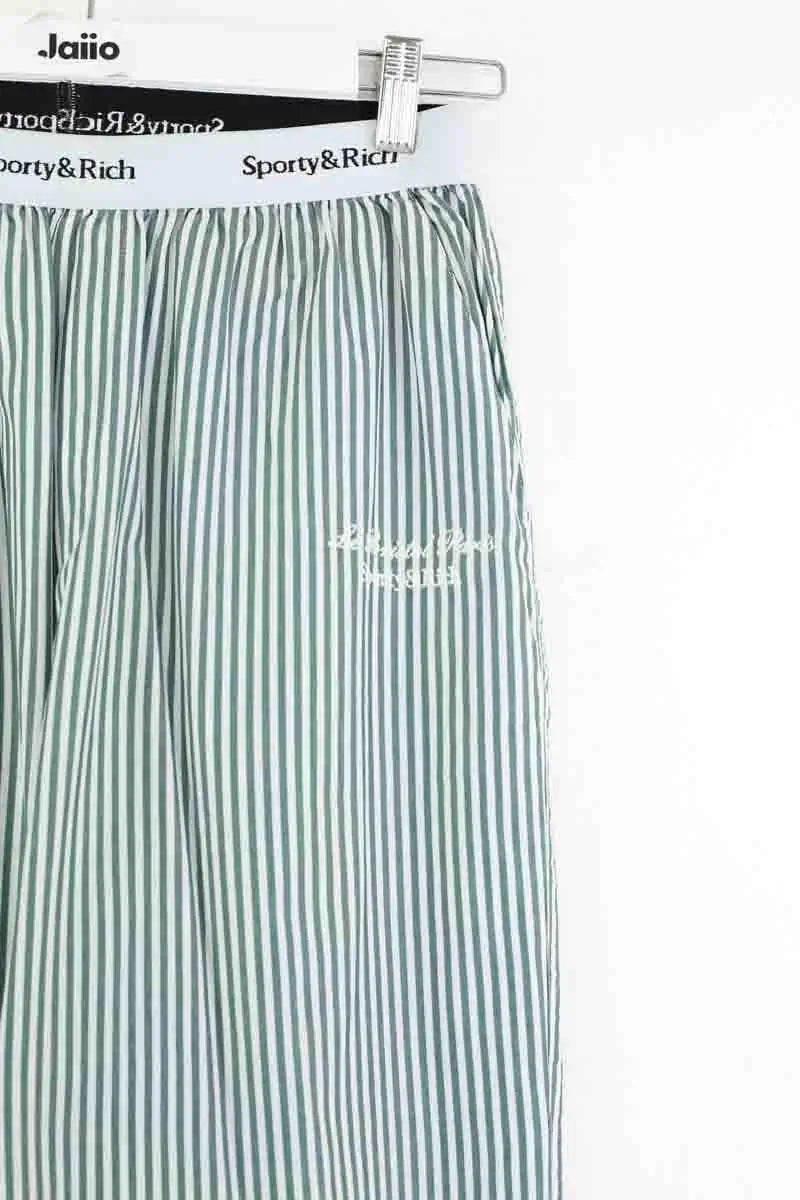 Pyjama Sporty & Rich Vert en Coton