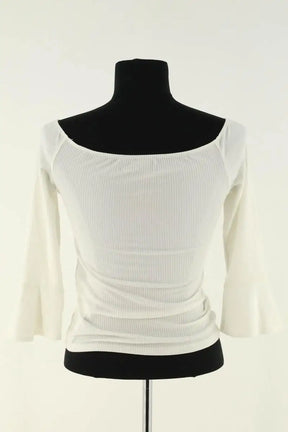 T-shirt Reformation Blanc en Viscose