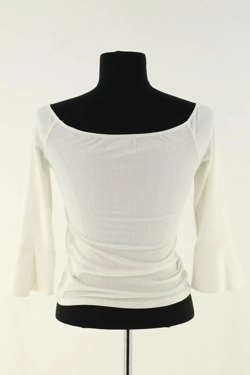 T-shirt Reformation Blanc en Viscose