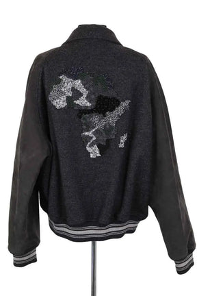 Blouson Louis Vuitton Anthracite en Laine