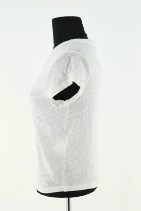T-shirt Iro Blanc en Lin