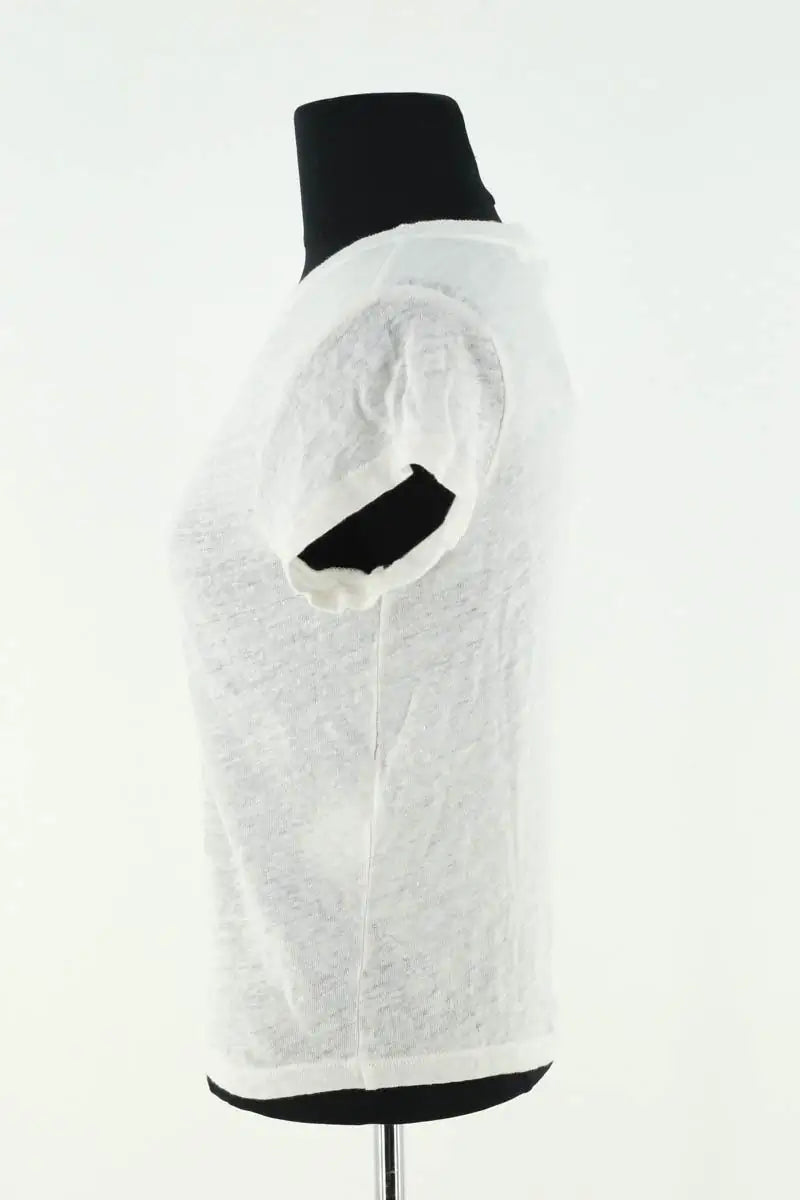 T-shirt Iro Blanc en Lin