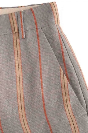 Pantalon large Momoni Gris en Viscose