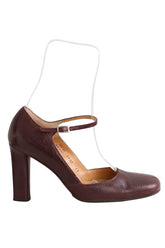 Talons Bally Bordeaux en Cuir, taille 37 - Seconde Main