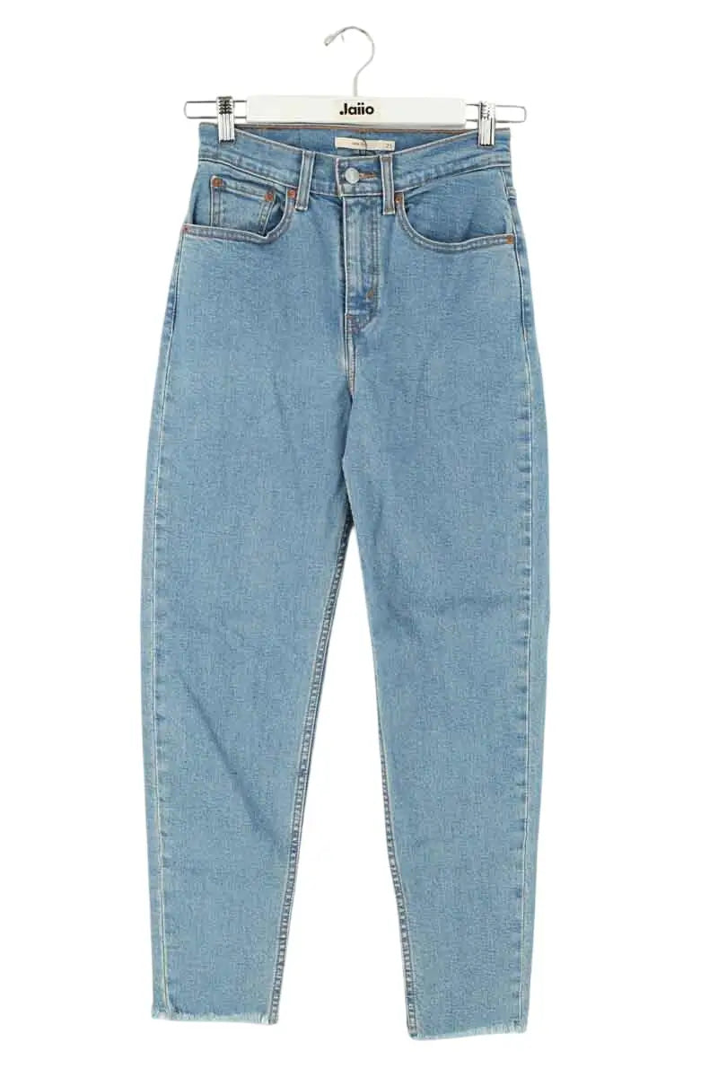 Jean droit Levi's Bleu en Coton, taille S - Seconde Main