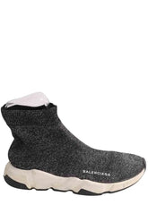 Baskets Balenciaga Speed Anthracite en Tissu, taille 36 - Seconde Main