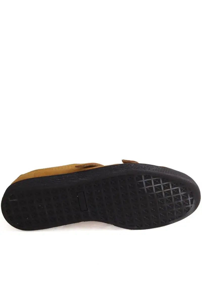 Baskets basses Puma Camel en Daim