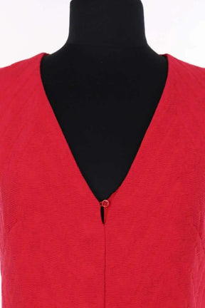 Robe Maje Rouge en Synthétique