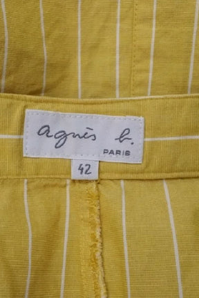 Jupe Agnès B.  Jaune