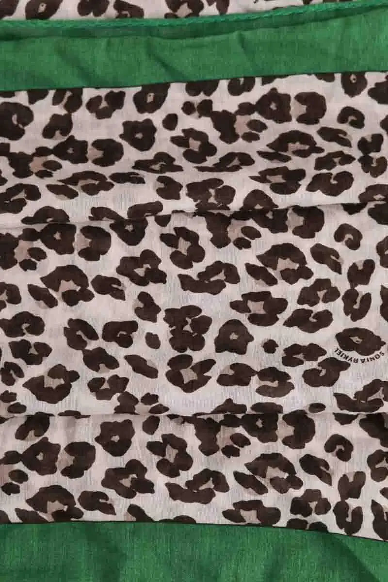 Carré Sonia Rykiel Marron en Coton