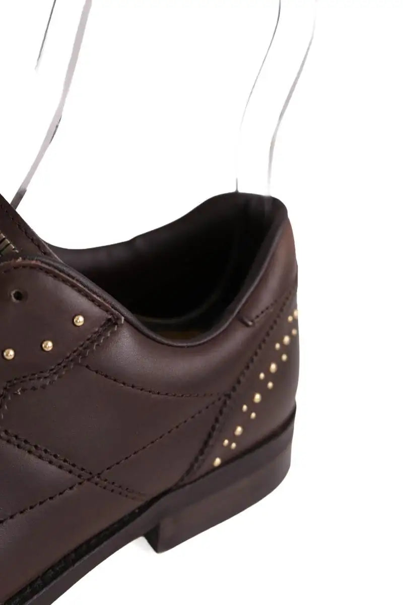 Chaussures à lacets Onitsuka Tiger Marron en Cuir