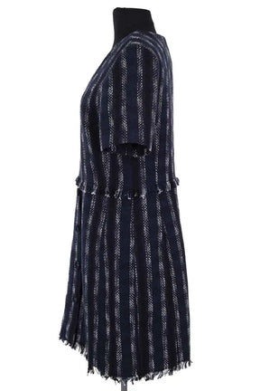 Robe Claudie Pierlot Marine en Coton