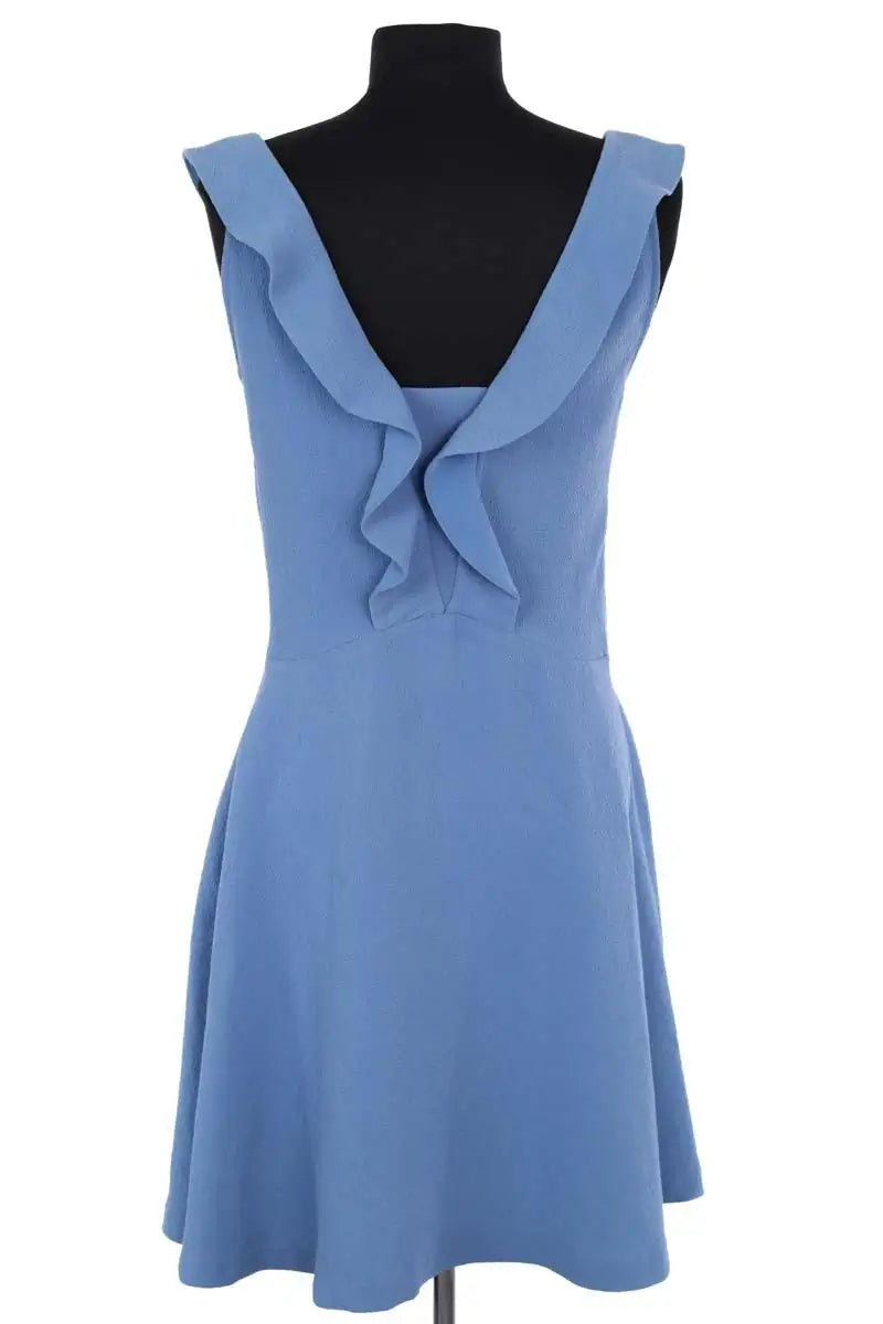 Robe Sandro Bleu en Synthétique