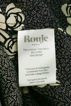 Robe Rouje Noir en Synthétique