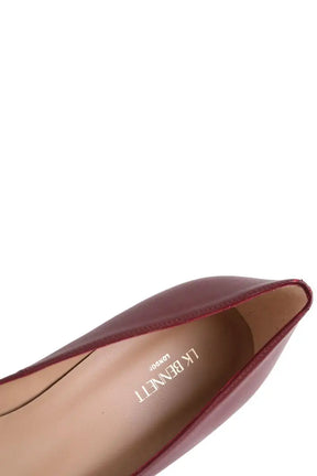 Talons LK Bennett Kate Bordeaux en Cuir verni