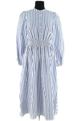 Robe Boden Bleu en Coton, taille M - Seconde Main