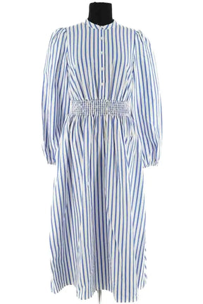 Robe Boden Bleu en Coton, taille M - Seconde Main
