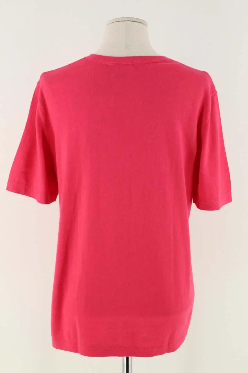 T-shirt Eric Bompard Rose en Coton