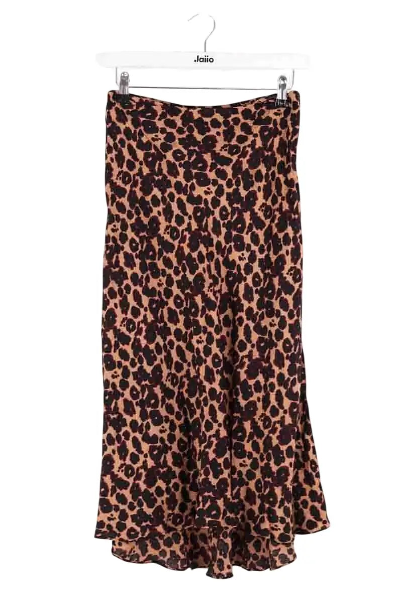 Jupe Ba&Sh Camel en Viscose, taille S - Seconde Main
