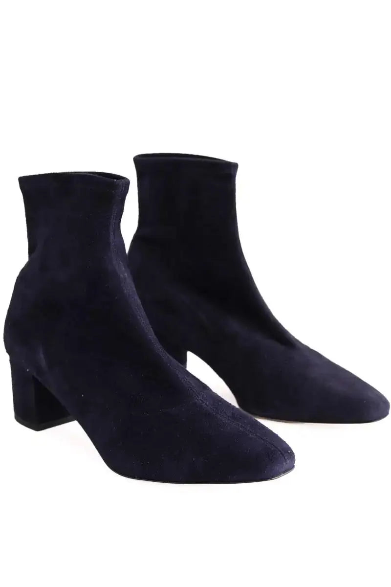 Boots LK Bennett Grove Marine en Daim