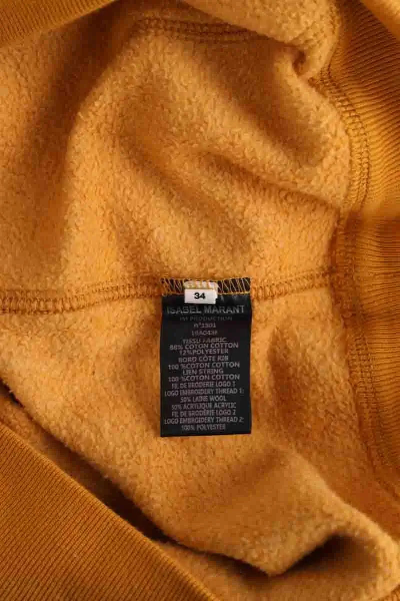 Sweatshirt Isabel Marant Étoile Orange en Coton
