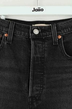 Jean droit Levi's Noir en Coton