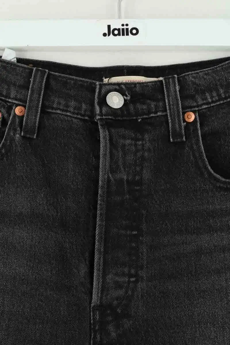 Jean droit Levi's Noir en Coton